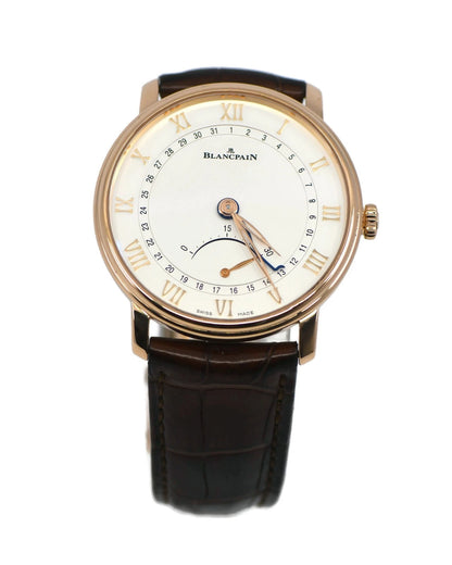 Blancpain Villeret Ultra-Slim 18K Rose Gold Watch 6653Q-3642-55B