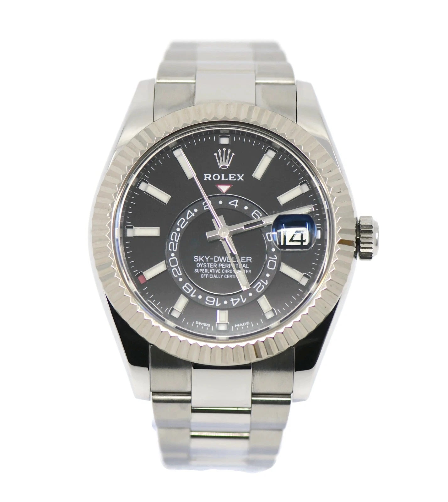 Rolex Sky Dweller Stainless Steel Watch 326934