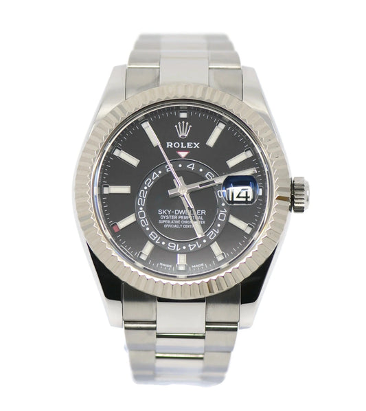 Rolex Sky Dweller Stainless Steel Watch 326934