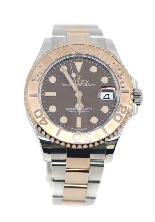Rolex Yacht-Master 37 Chocolate 18K/Stainless Steel Watch 268621