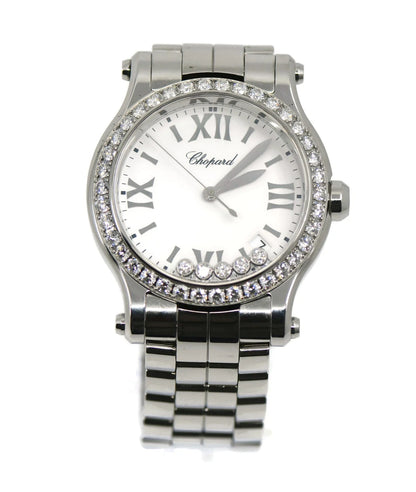 Chopard Hppay Sport Diamond Stainless Steel Watch 278582