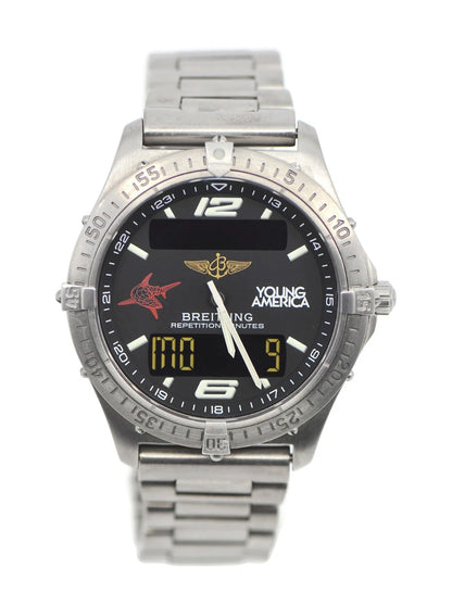 Breitling Aerospace Young America Titanium Watch E65362