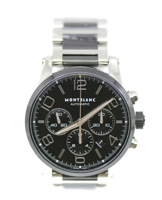 Montblanc Timewalker Ceramic Stainless Steel Watch 103094