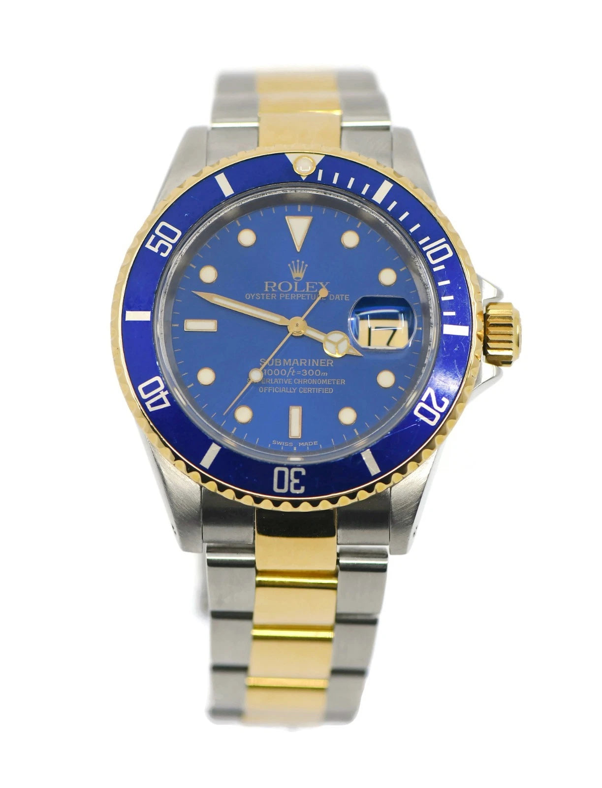 Rolex Submariner 18K/Stainless Steel Watch 16613