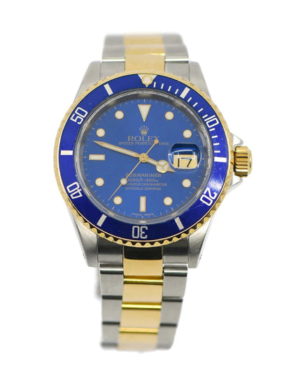 Rolex Submariner 18K/Stainless Steel Watch 16613