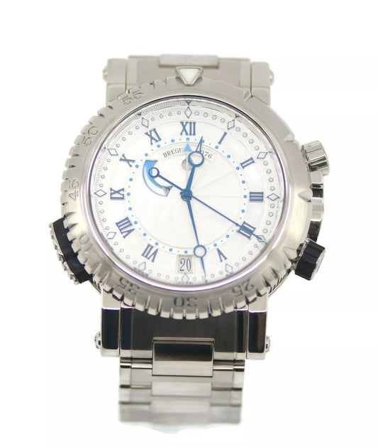 Breguet Marine Royale 18K White Gold Watch 5847BB/12/BZ0