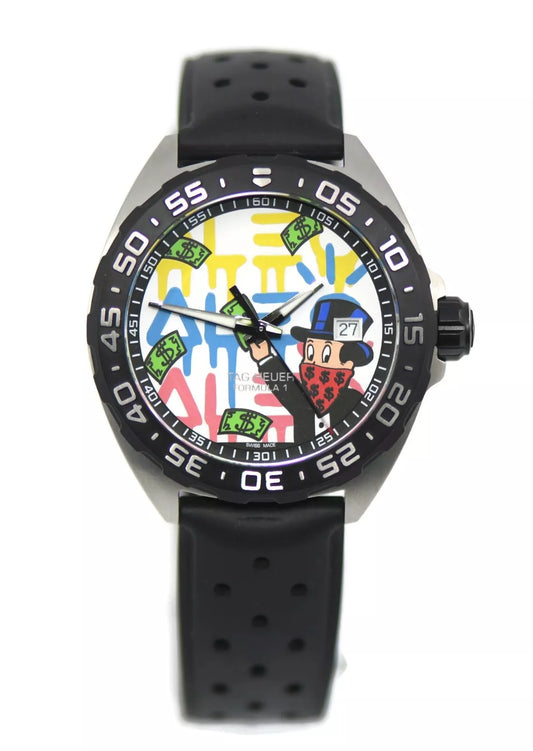 Tag Heuer Formula 1 Alec Monopoly Stainless Steel Watch WAZ1119