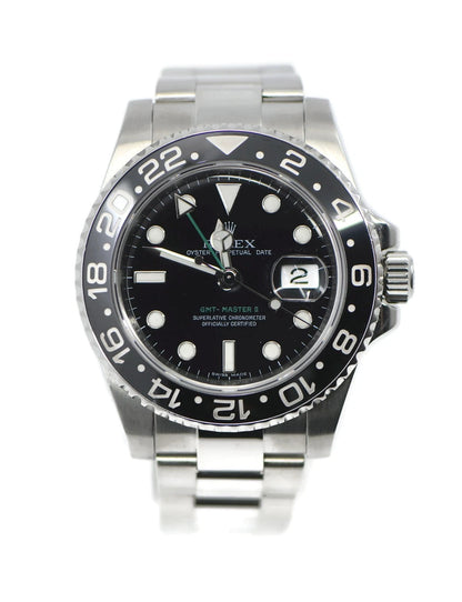 Rolex GMT-Master II Stainless Steel Watch 116710LN