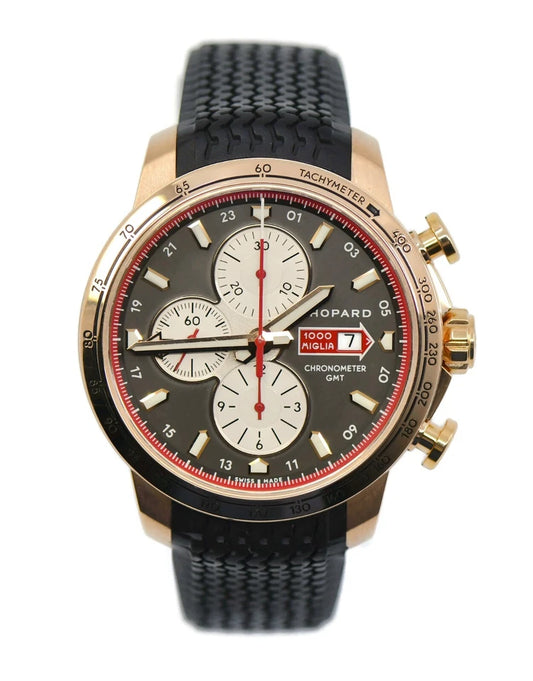 Chopard Mille Miglia Chronograph 18K Rose Gold Watch 161292