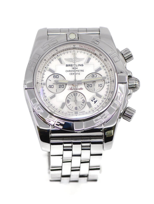 Breitling Chronomat Stainless Steel Watch AB0110