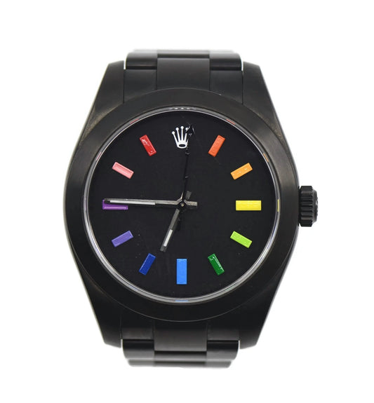 Rolex Milgauss MAD Paris Stainless Steel Watch 116400