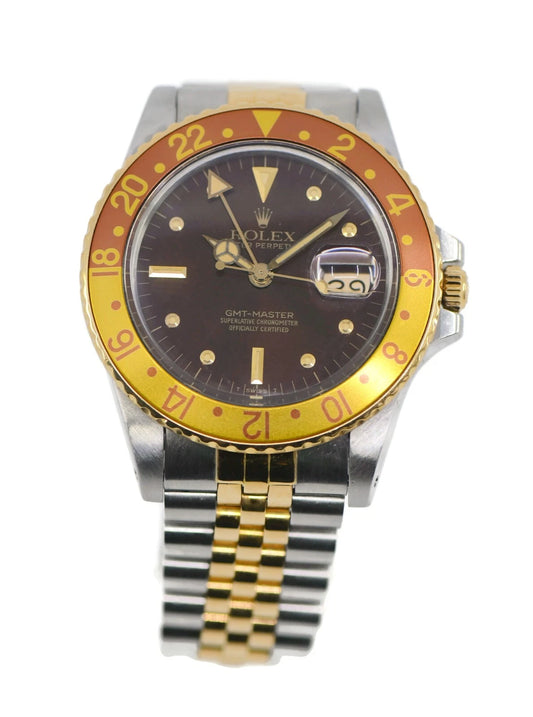 Rolex GMT-Master 18K/Stainless Steel Watch 16753