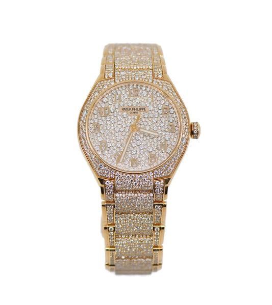 Patek Philippe Twenty-4 Tiffany Diamond 18K Rose Gold Watch 7300/1450R-001