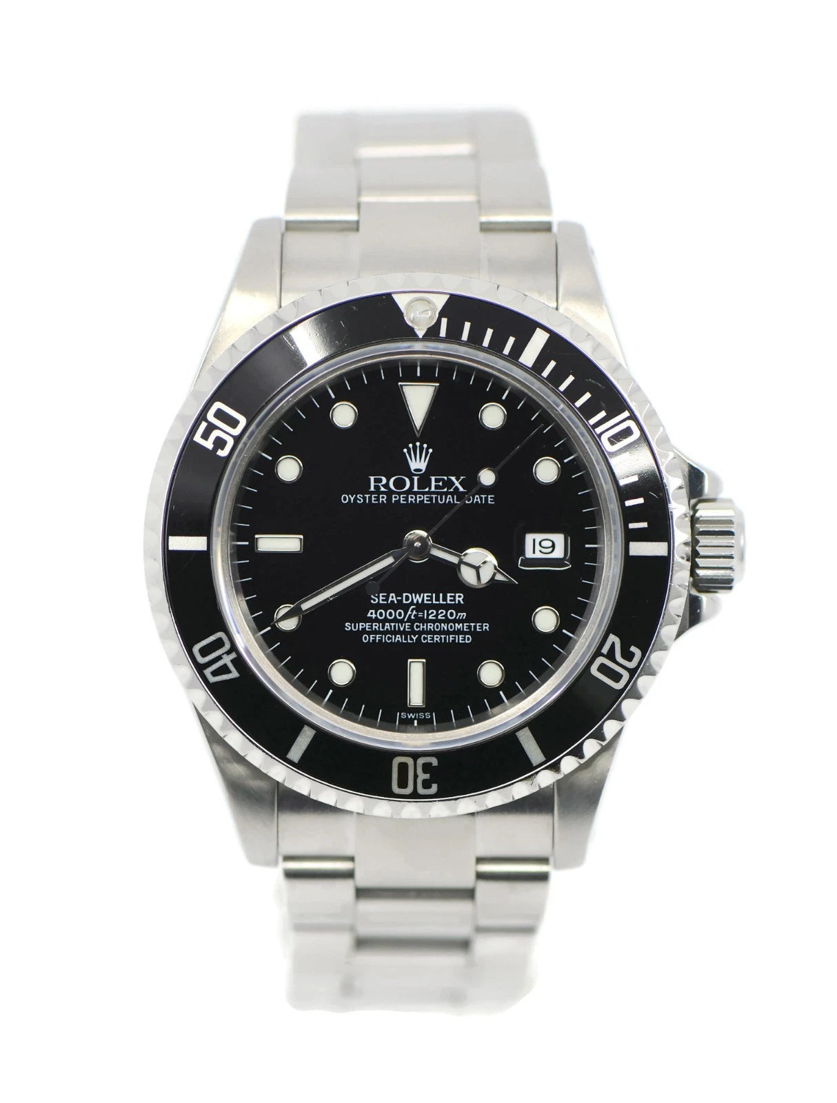 Rolex Sea Dweller Stainless Steel Watch 16600