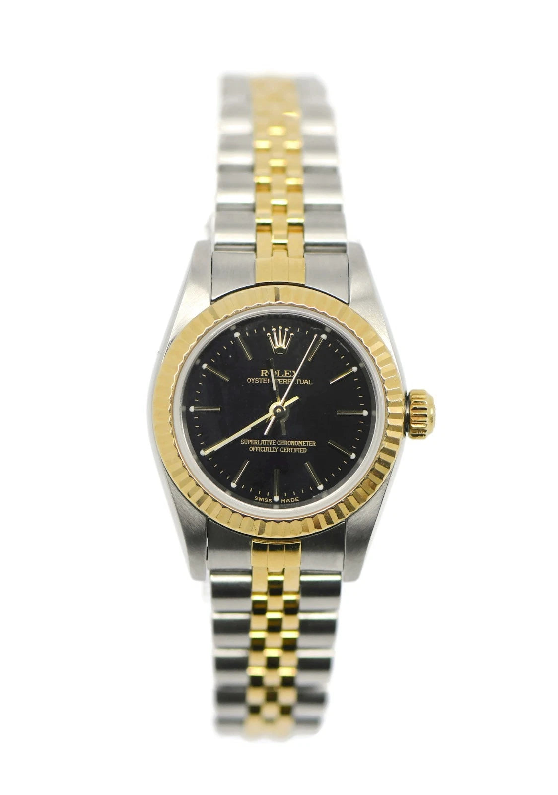 Rolex Oyster Perpetual 18K/Stainless Steel Watch 76193