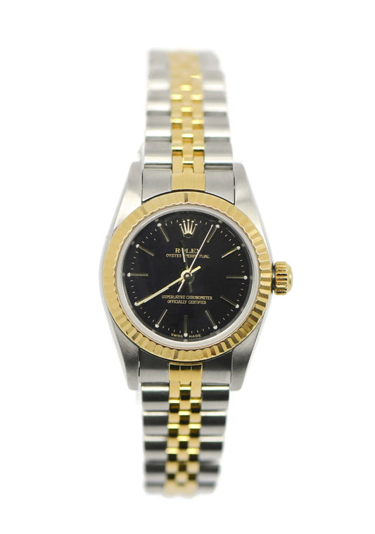 Rolex Oyster Perpetual 18K/Stainless Steel Watch 76193