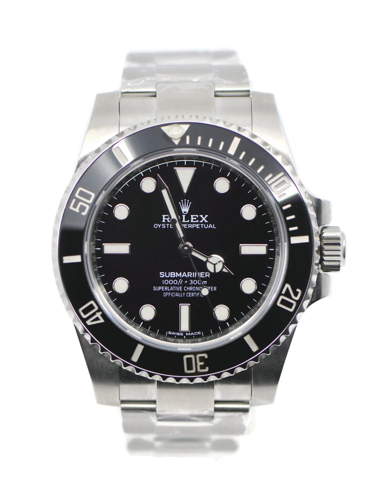 Rolex Submariner No Date Stainess Steel Watch 114060