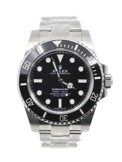 Rolex Submariner No Date Stainess Steel Watch 114060