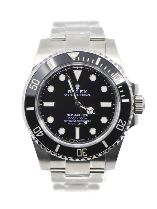 Rolex Submariner No Date Stainess Steel Watch 114060