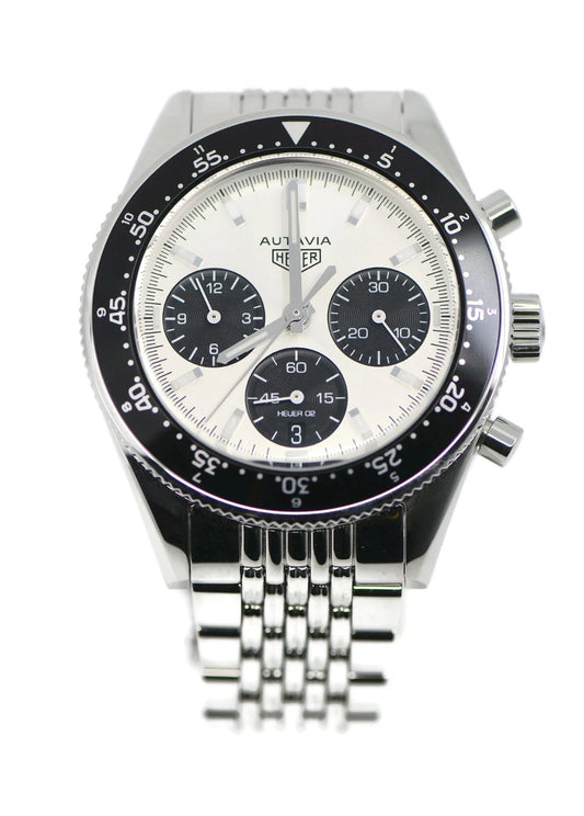 Tag Heuer Autavia Chronograph Stainless Steel Watch CBE2111