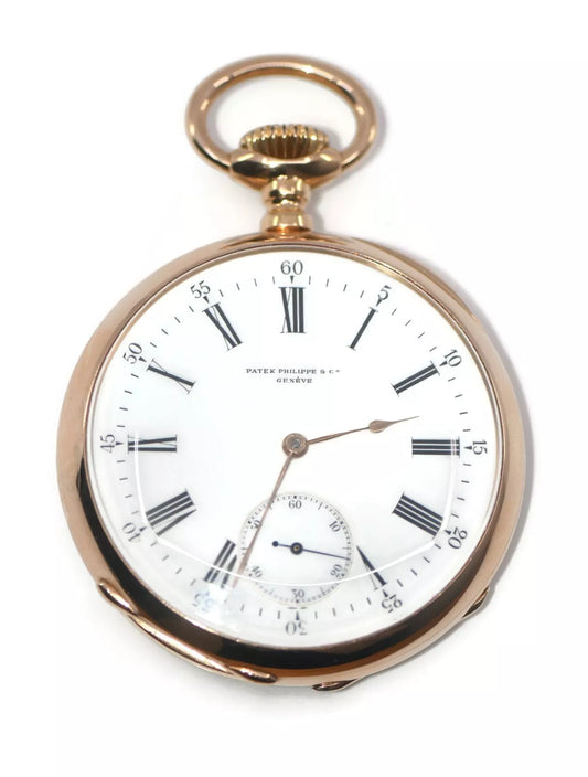 Patek Philippe 18K Rose Gold Pocket Watch