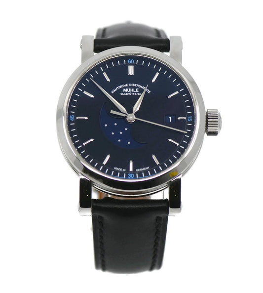 Muhle Glashutte Teutonia IV Stainless Steel Watch M1-44-62-LB