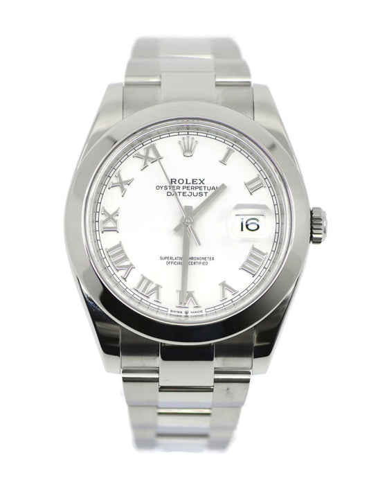 Rolex Datejust 41 Stainless Steel Watch 126300
