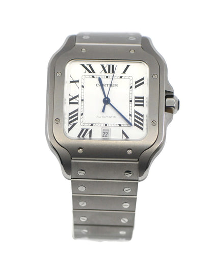 Cartier Santos Large Titanium Watch WSSA0089