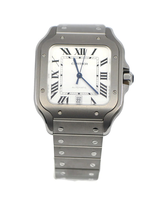 Cartier Santos Large Titanium Watch WSSA0089