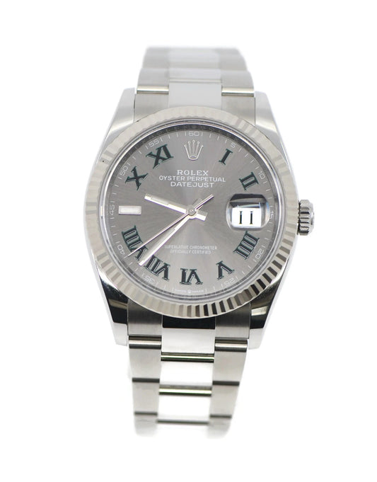 Rolex Datejust 36 Wimbledon Stainless Steel Watch 126234