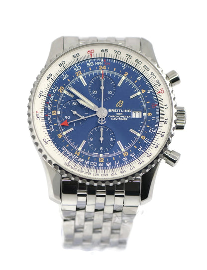 Breitling Navitimer GMT Chronograph Stainless Steel Watch A24322