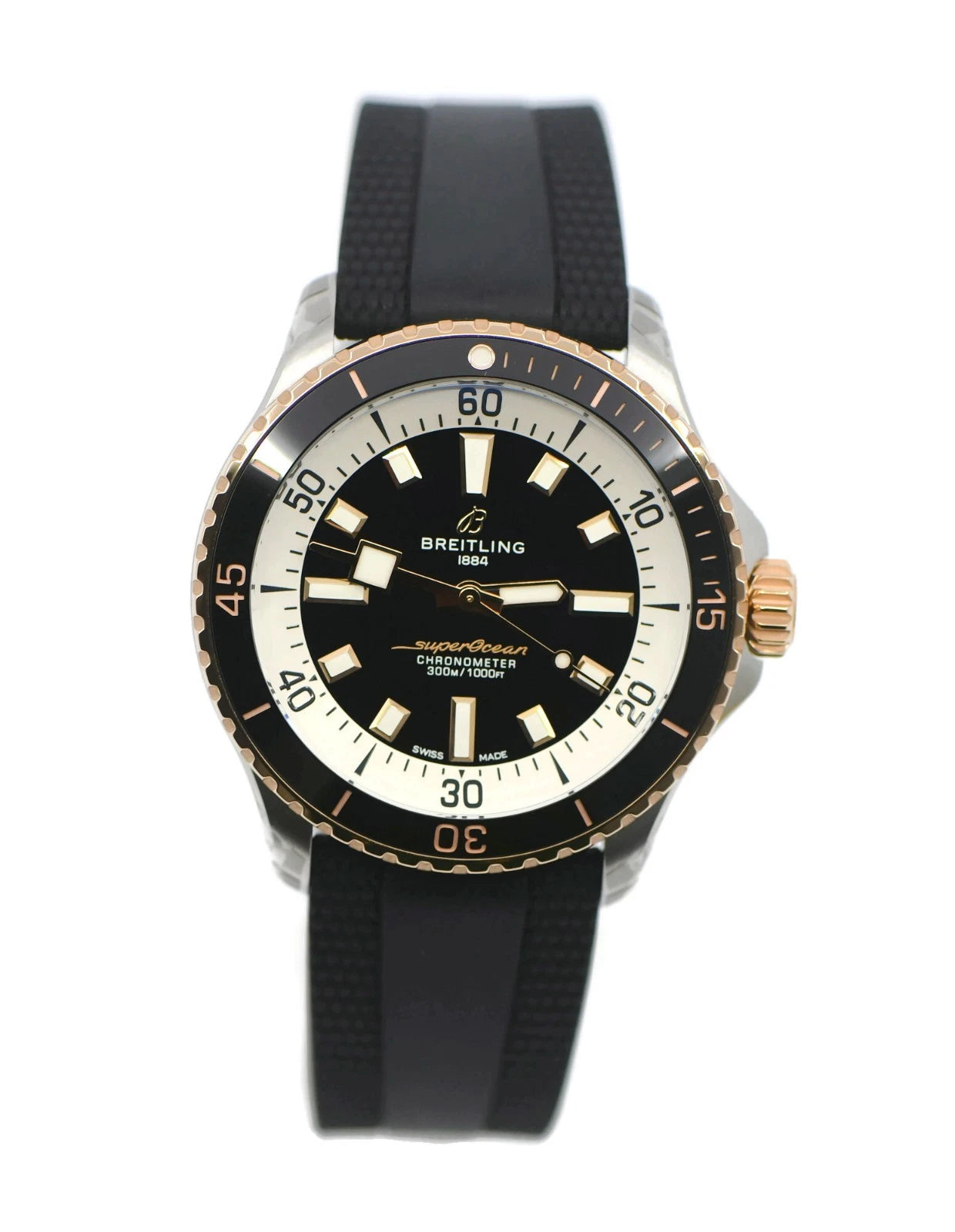 Breitling Superocean 18K/Stainless Steel Watch U17375