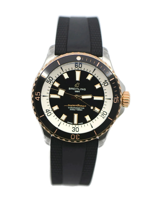 Breitling Superocean 18K/Stainless Steel Watch U17375