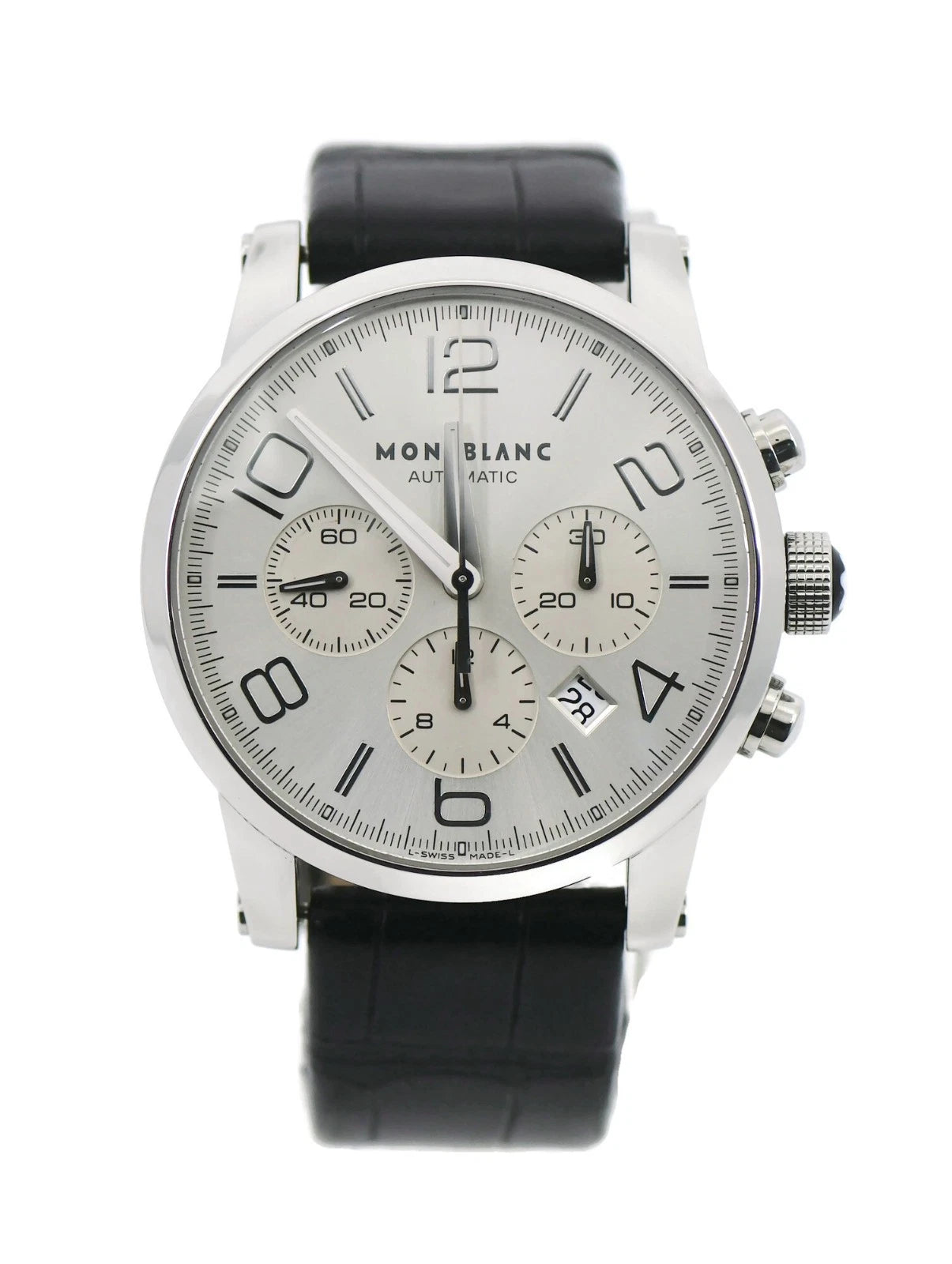 Montblanc Timewalker Chronograph Stainless Steel Watch 7141
