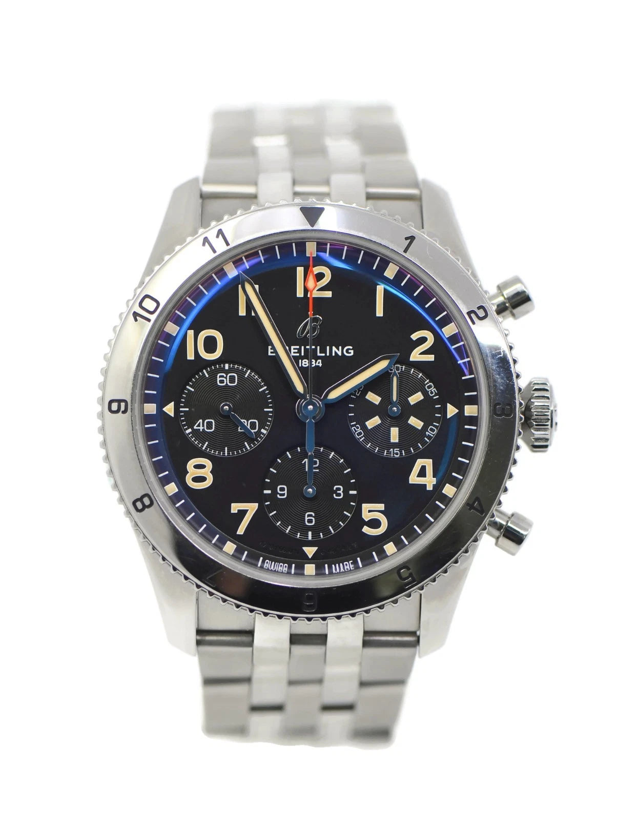 Breitling Avi P-51 Mustang Stainless Steel Watch A23380