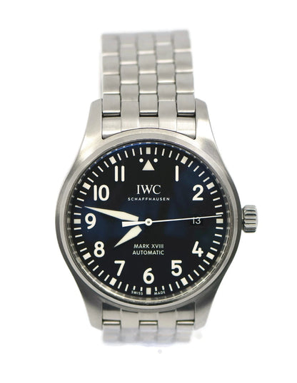 IWC Pilot Mark XVIII Stainless Steel Watch IW327015