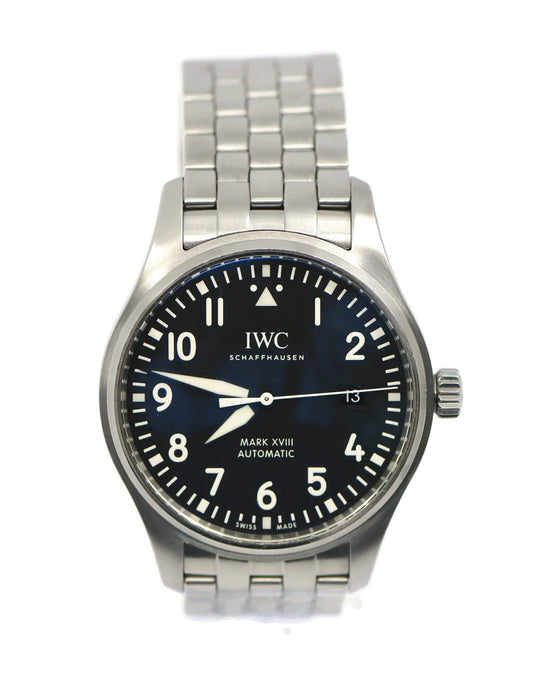 IWC Pilot Mark XVIII Stainless Steel Watch IW327015