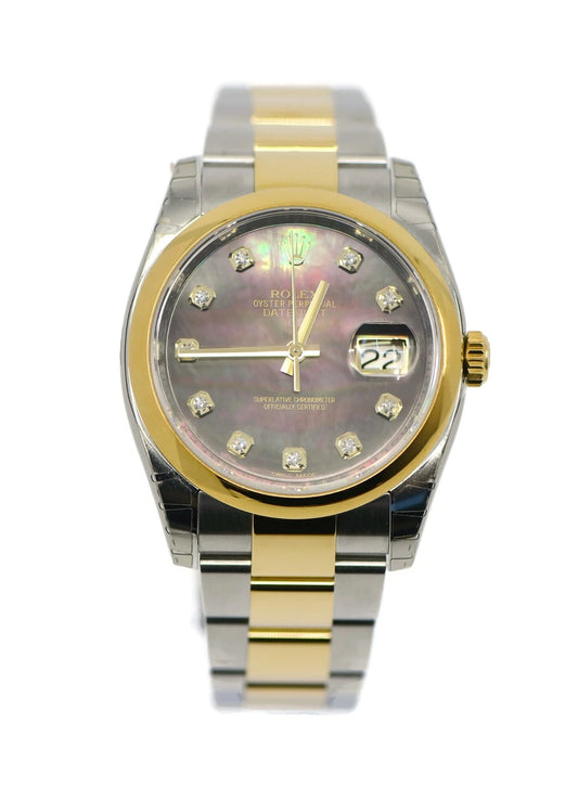 Rolex Datejust 18K/Stainless Steel Watch 116203