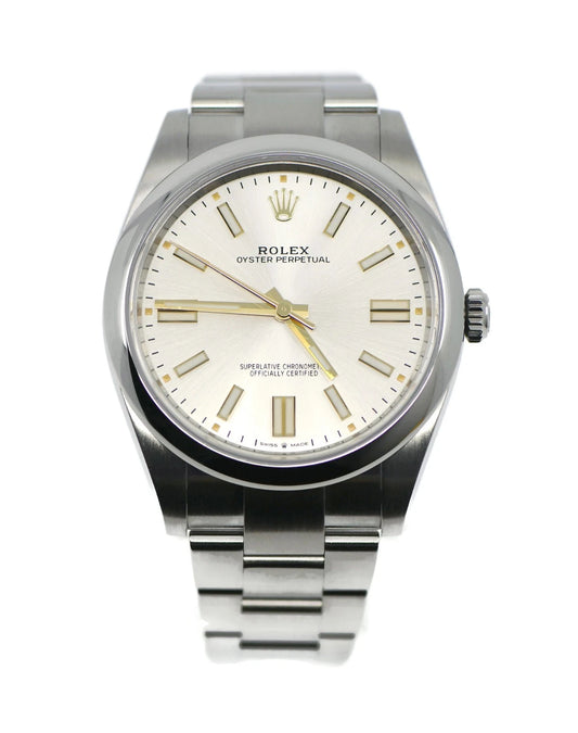 Rolex Oyster Perpetual 41 Stainless Steel Watch 124300
