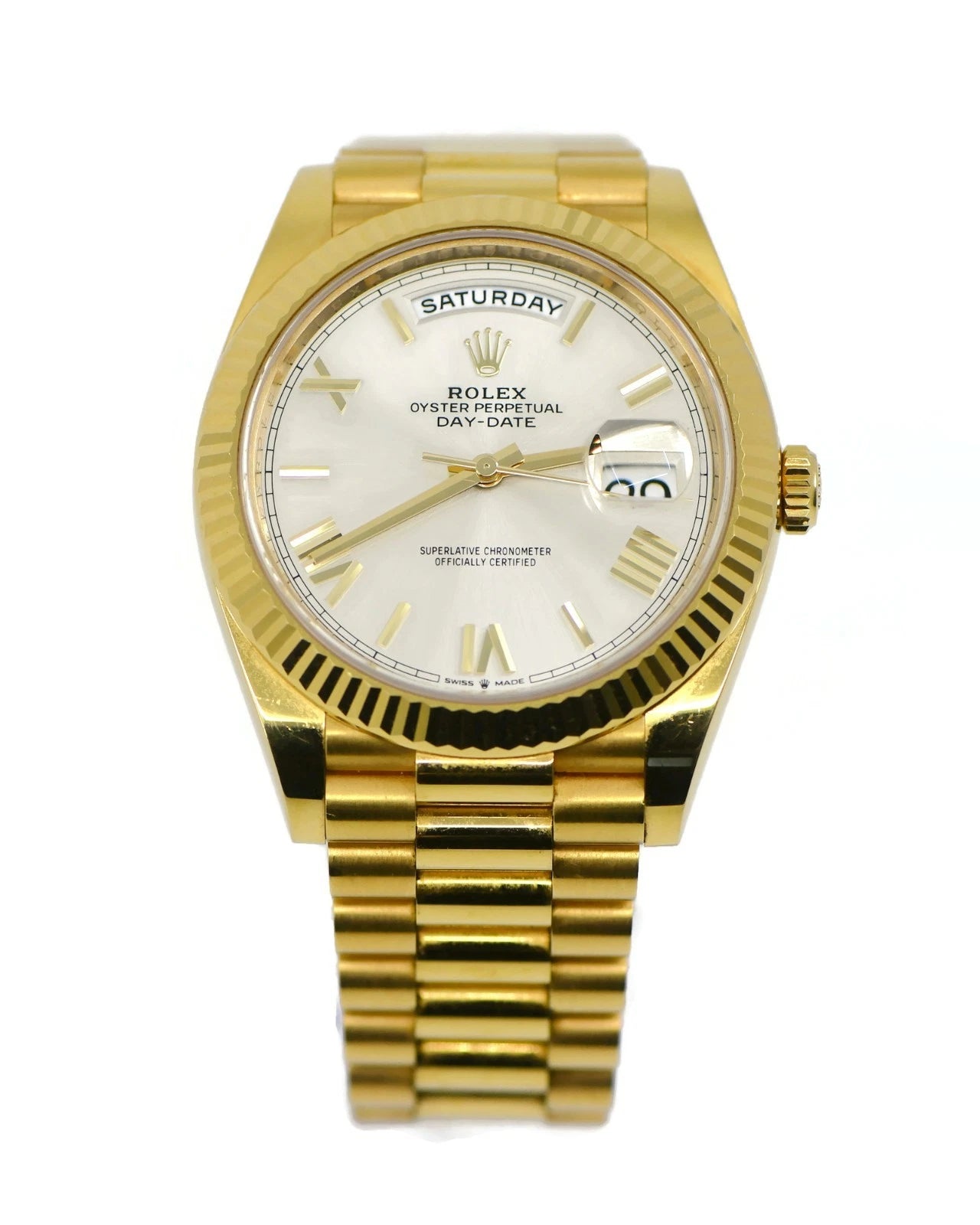 Rolex Day Date 40 18K Yellow Gold Watch 228238