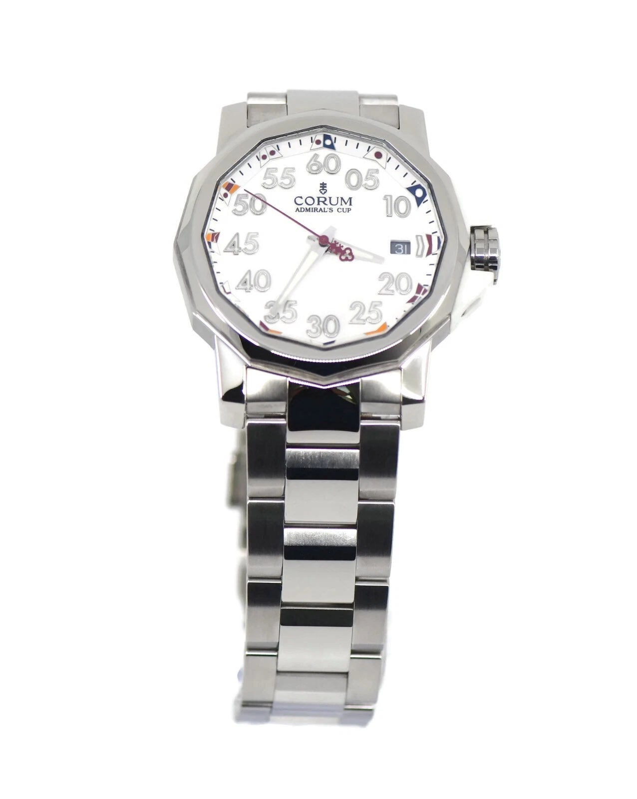 Corum Admiral's Cup Stainless Steel Watch 01.0010