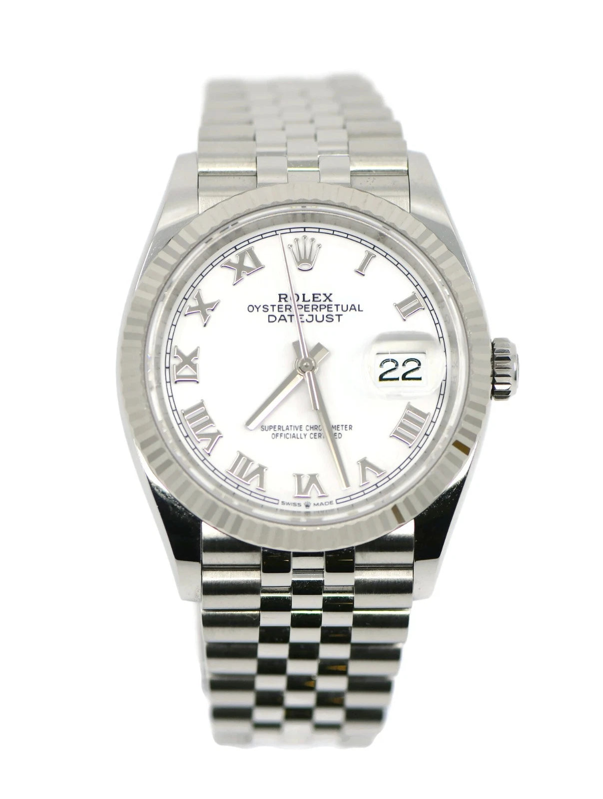 Rolex Datejust 36 Stainless Steel Watch 126234