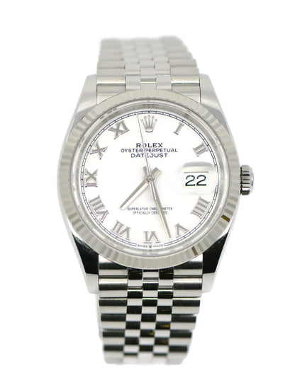 Rolex Datejust 36 Stainless Steel Watch 126234
