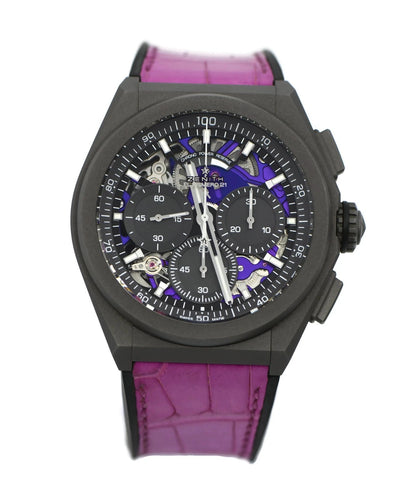 Zenith Defy El Primero Ultraviolet Titanium Watch 97.9001.9004