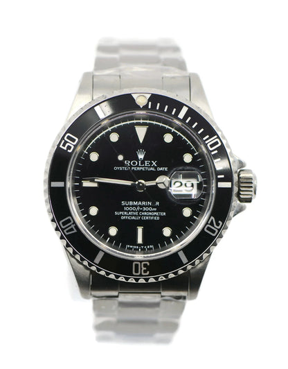 Rolex Submariner Stainless Steel Watch 16610