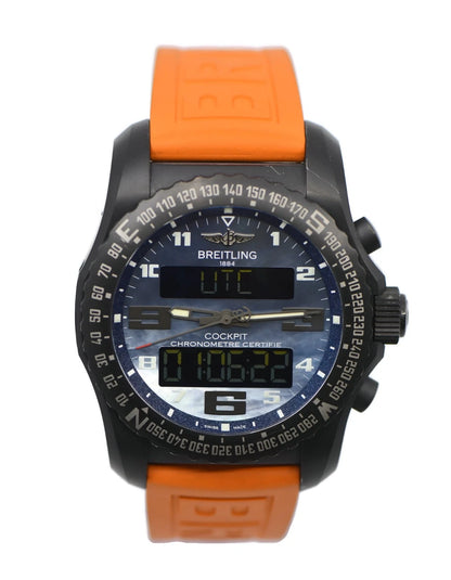 Breitling Cockpit Night Mission Titanium Watch VB5010