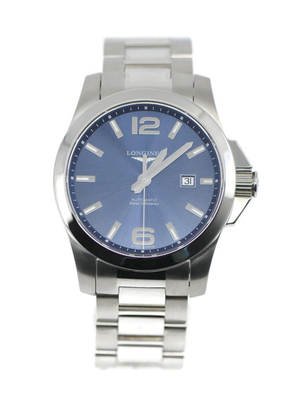Longines Conquest Stainless Steel Watch L37784966