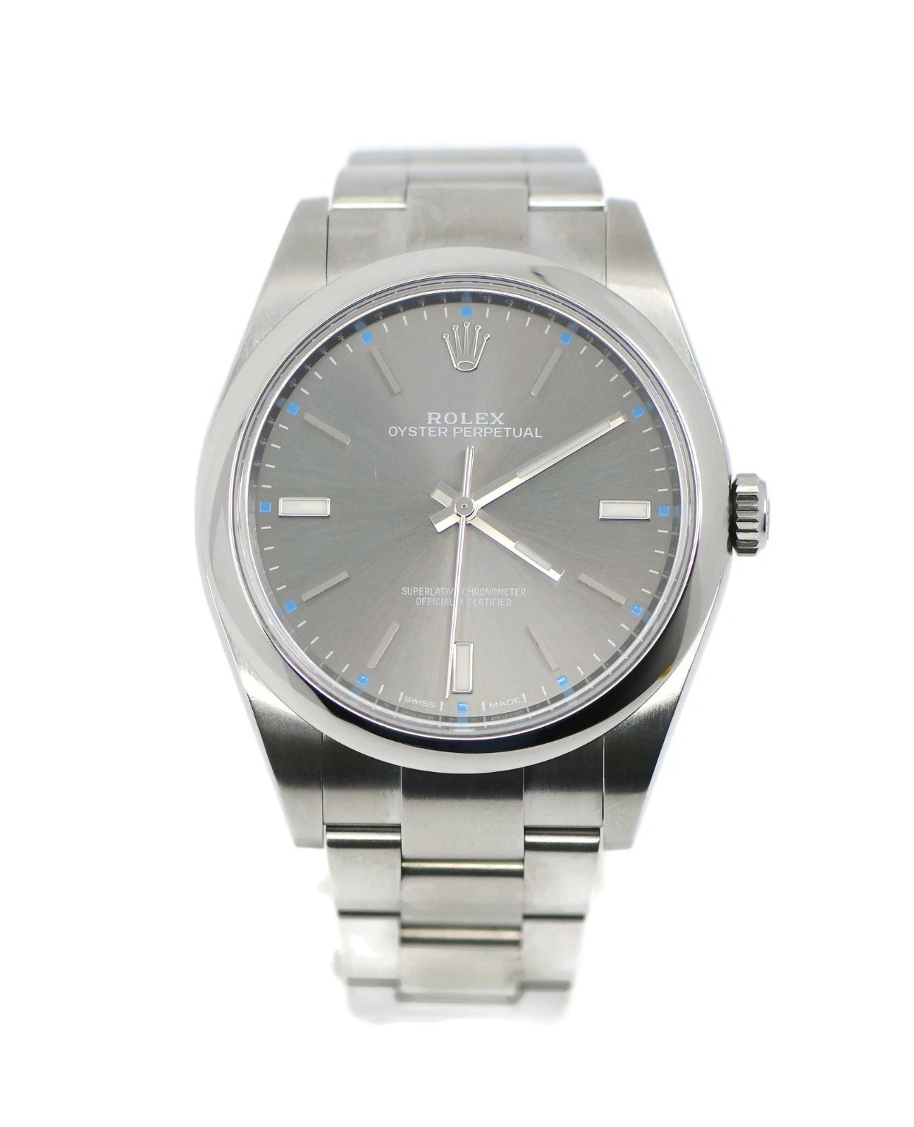 Rolex Oyster Perpetual 39 Stainless Steel Watch 114300