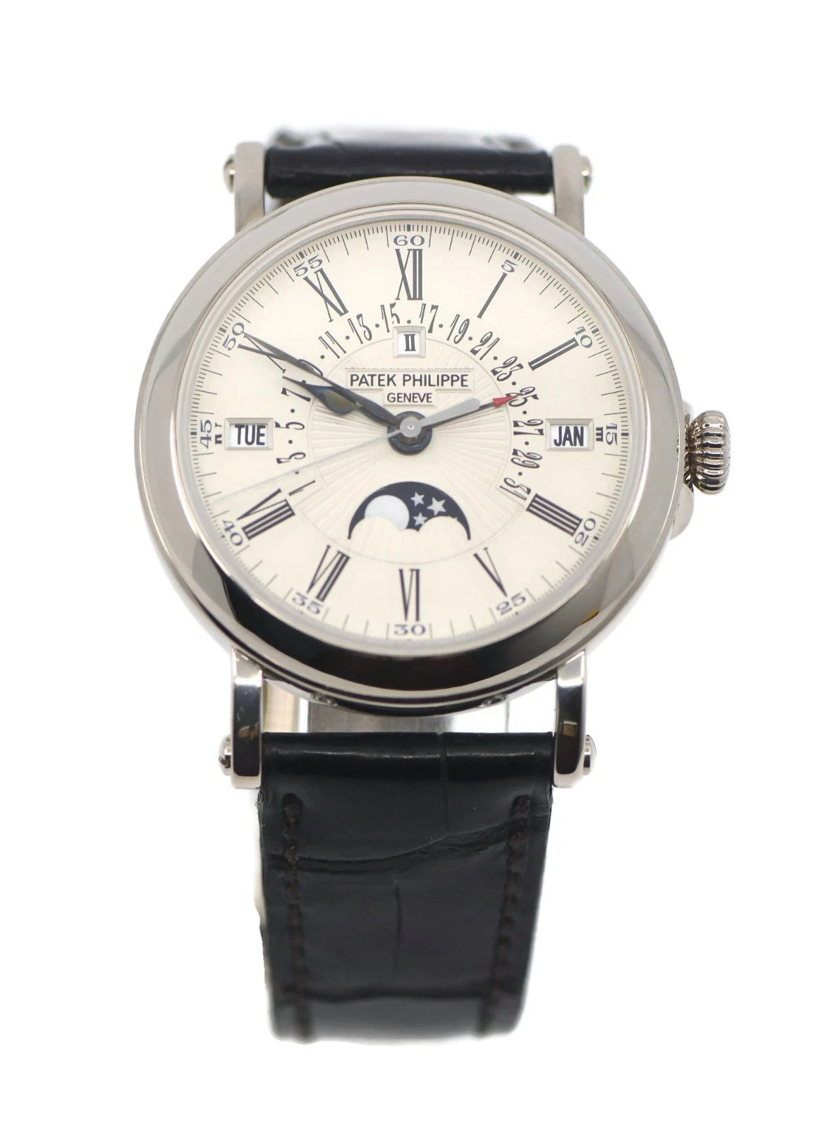 Patek Philippe Perpetual Calendar 18K White Gold Watch 5159G