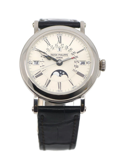 Patek Philippe Perpetual Calendar 18K White Gold Watch 5159G